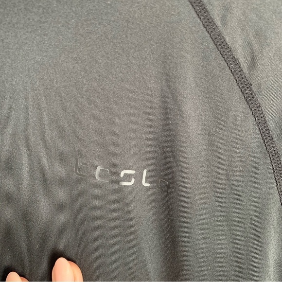 Tesla men’s long sleeve compression base layer for top black size large - Picture 5 of 5